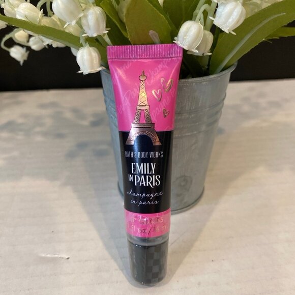 Bath & Body Works Emily in Paris “Champagne In Paris” Lip Gloss-New - Picture 1 of 4